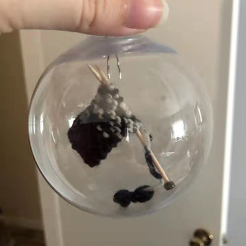 Weihnachts Strickball Anhänger Xmas Baum Hängend Dekoration Pendant | Karnz