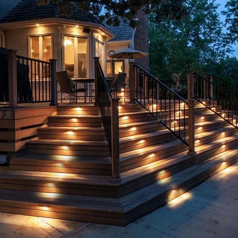 Wasserdichte Outdoor Solar Decklichter | Karnz