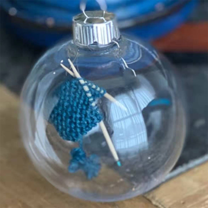 Weihnachts Strickball Anhänger Xmas Baum Hängend Dekoration Pendant | Karnz