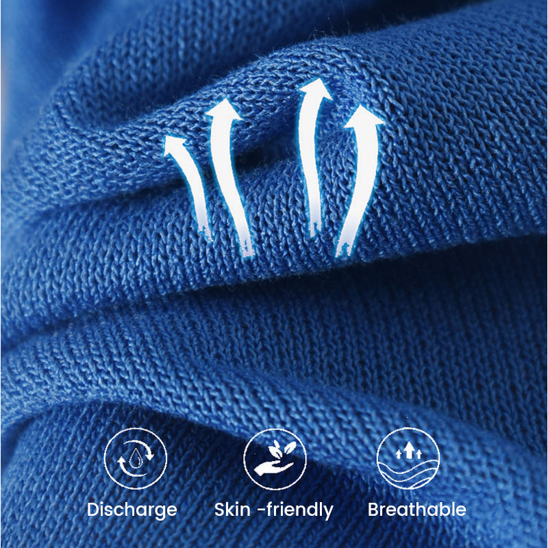 Strickjacke aus Leinenstrick mit Knöpfen