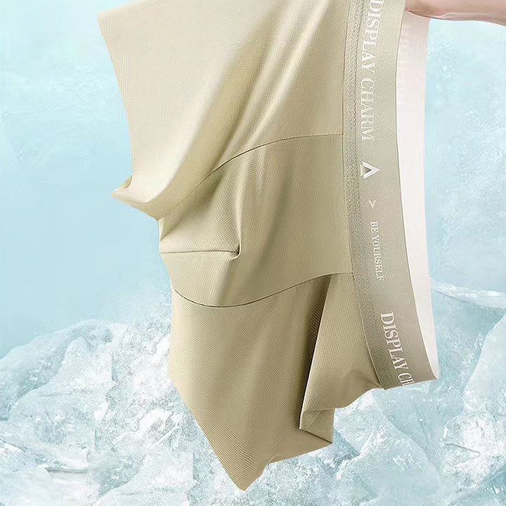 Atmungsaktive Herrenunterwäsche aus Eisseide