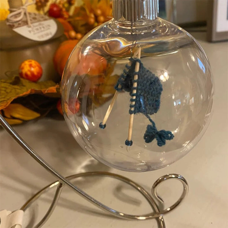 Weihnachts Strickball Anhänger Xmas Baum Hängend Dekoration Pendant | Karnz