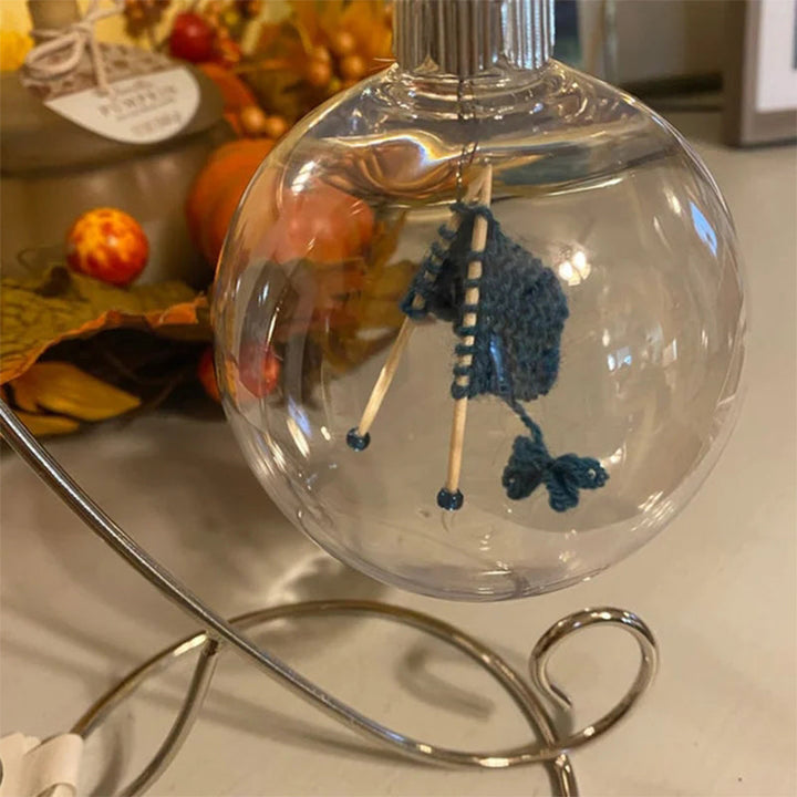 Weihnachts Strickball Anhänger Xmas Baum Hängend Dekoration Pendant | Karnz