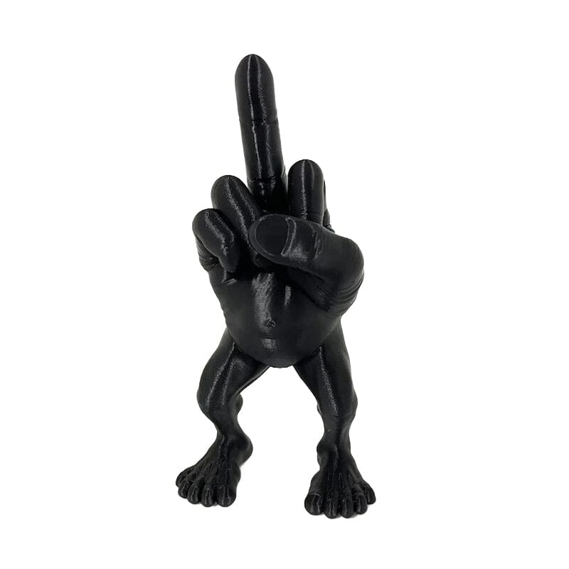 Mittelfingerfigur mit Beinen | Karnz
