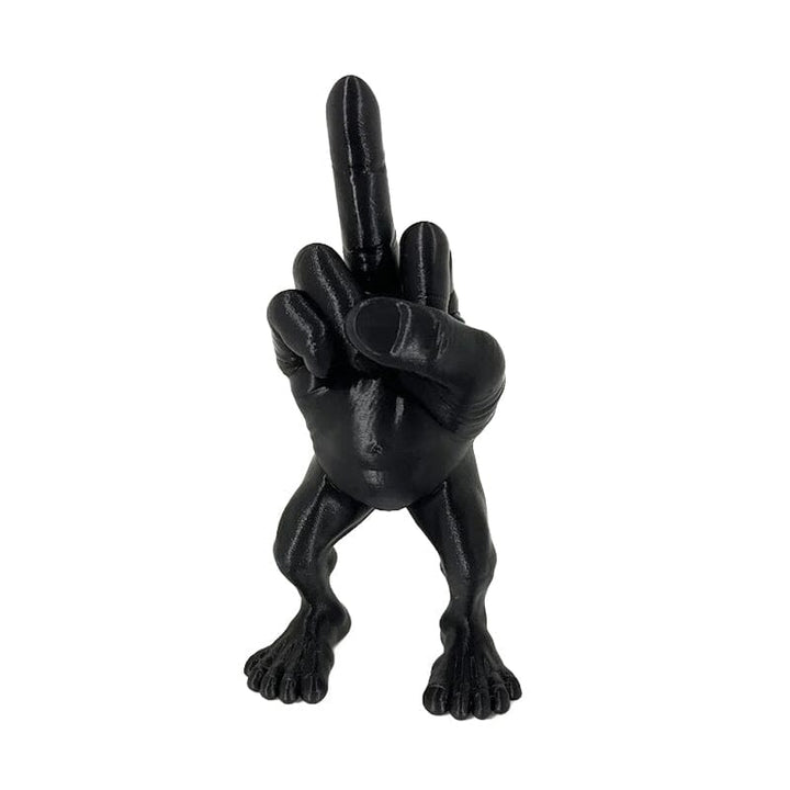 Mittelfingerfigur mit Beinen | Karnz