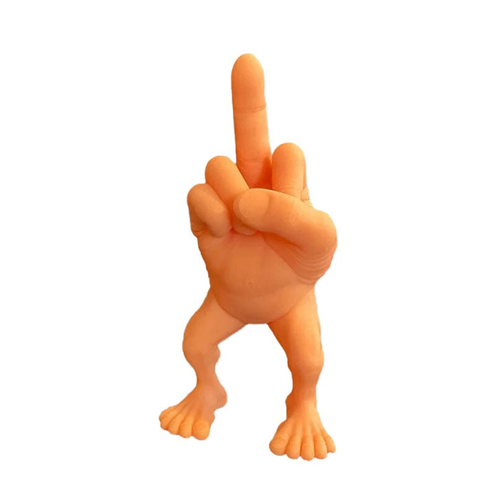 Mittelfingerfigur mit Beinen | Karnz