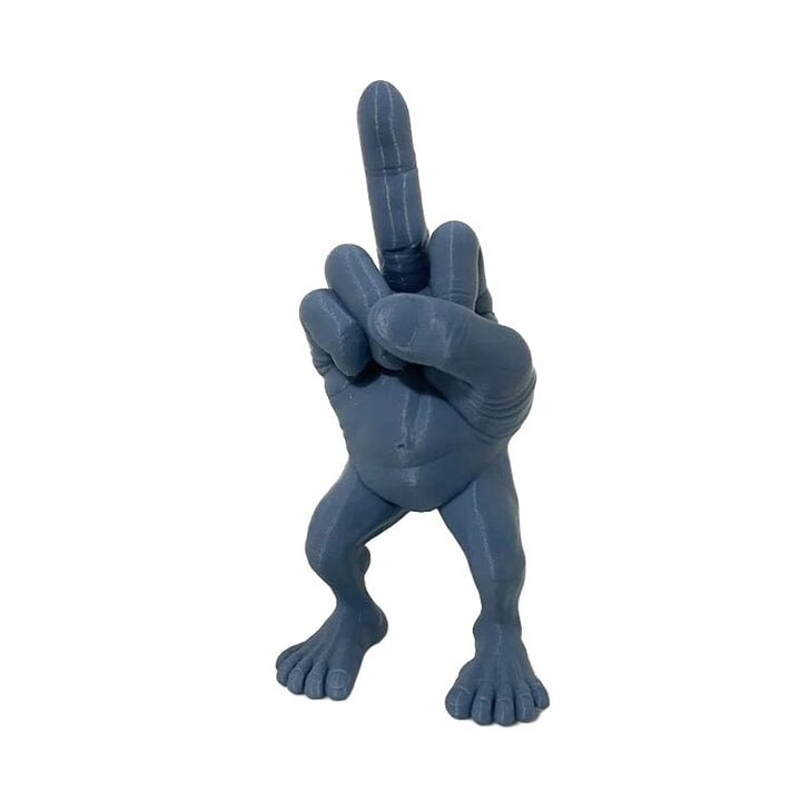 Mittelfingerfigur mit Beinen | Karnz