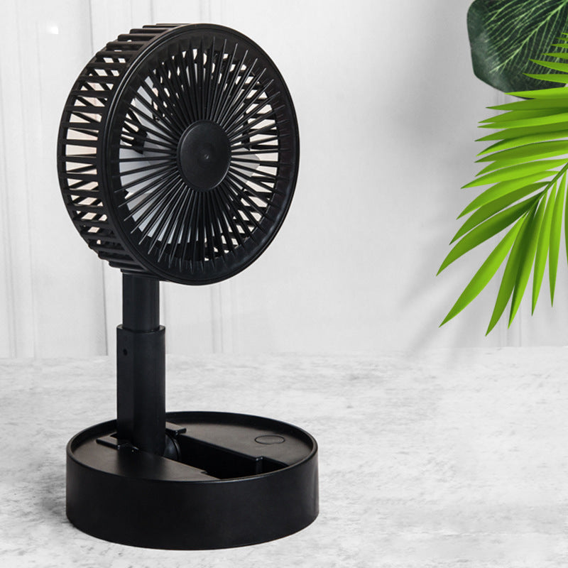 Mini-Lüfter mit faltbarem teleskopischem Telefonhalter | Karnz