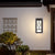 Modern Industrial Kubus Aluminium Akryl LED Wasserdicht Außen Wand Sconces Lampe Für Außenpatio | Karnz
