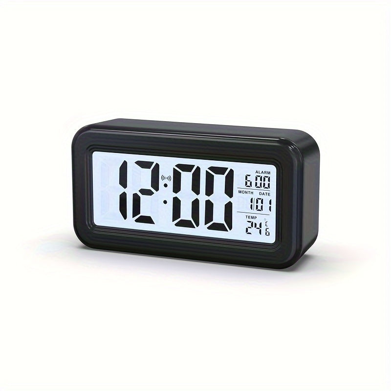 Sandsberg | Schlanker Digitaler Wecker | LCD-Anzeige mit Schlummerfunktion | Mehrere Farben