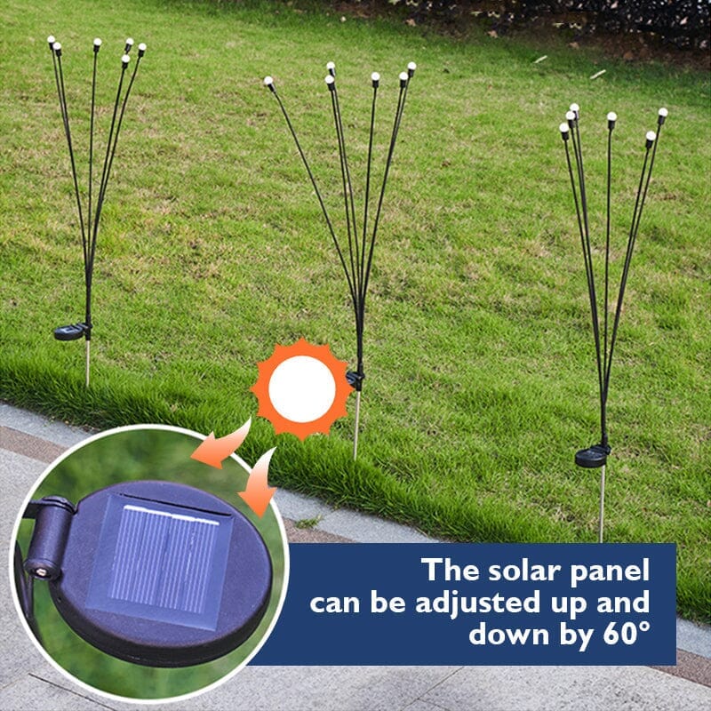 Solarbetriebene Glühwürmchen-Gartenleuchte | Karnz