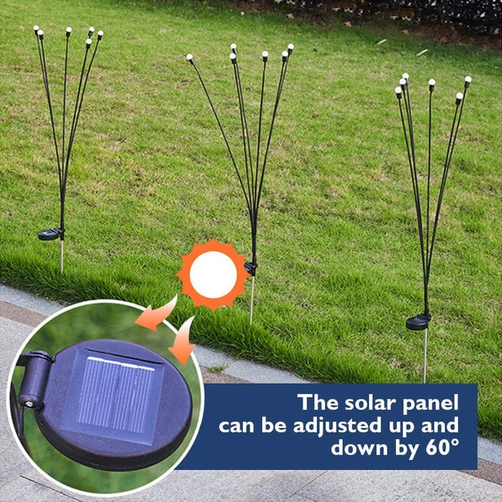 Solarbetriebene Glühwürmchen-Gartenleuchte | Karnz