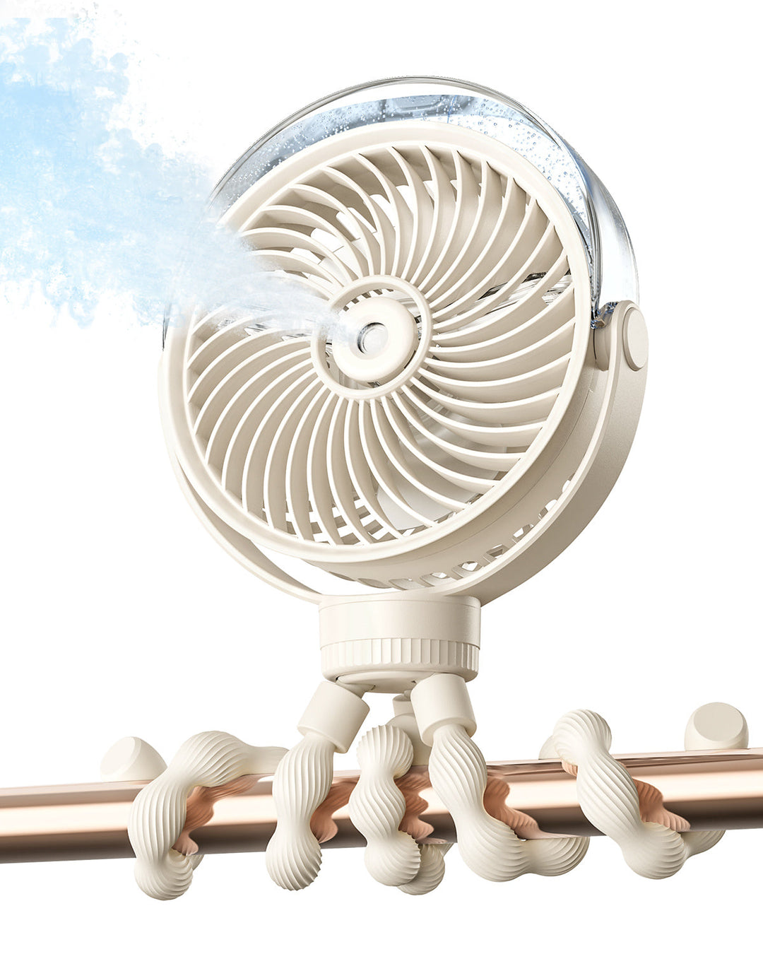 Misting Kinderwagens Fan – Tragbarer Babyfan mit Spray | Karnz