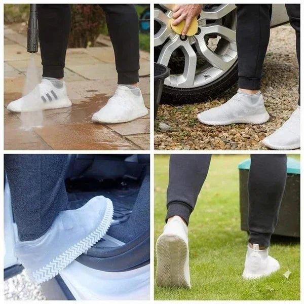 ShoeCover Sag auf Wiedersehen zu nassen Schuhen und Hallo zu trockenen Füßen. | Karnz
