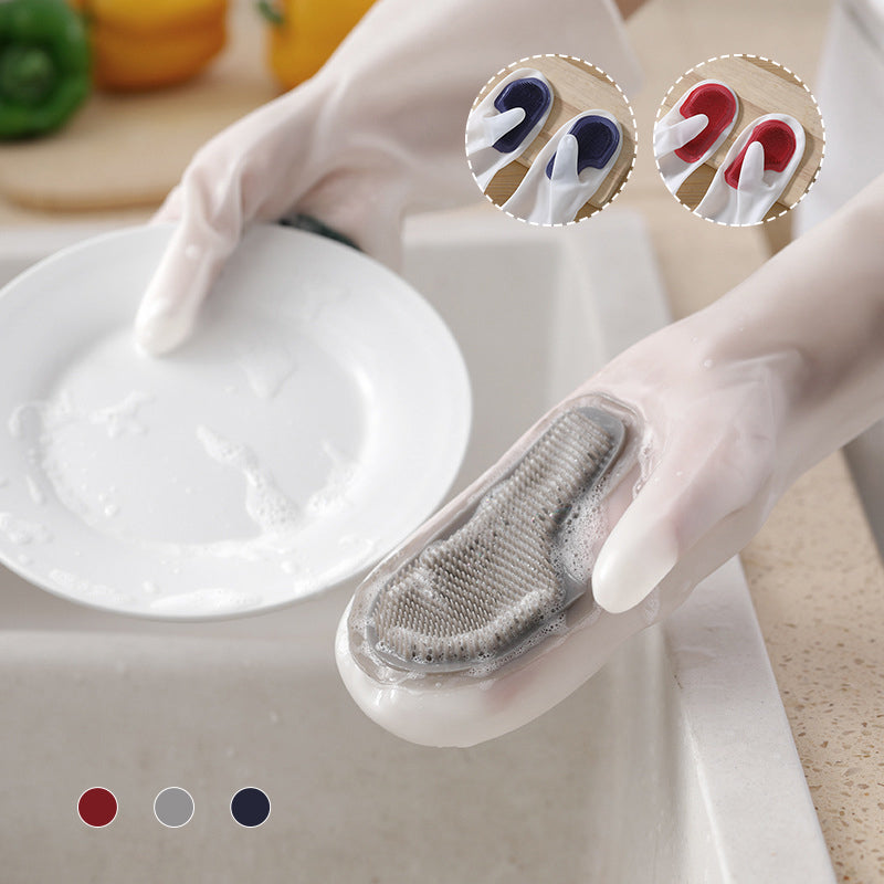 Silicon Geschirrschrubberhandschuhe | Karnz