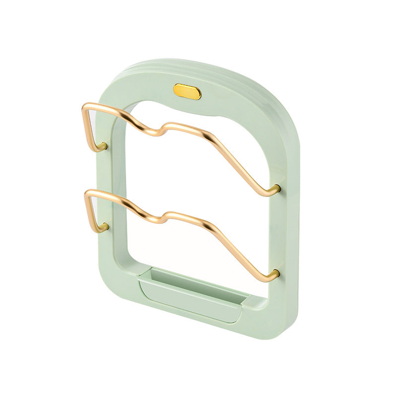 Wandmontierter Topfdeckelhalter | Karnz