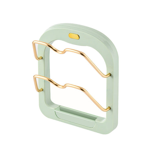 Wandmontierter Topfdeckelhalter | Karnz