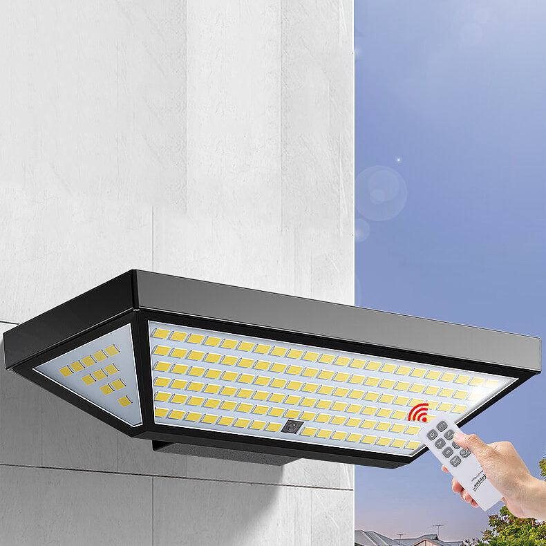 Einfaches Solar-Trapez-LED-Multifunktions-Außen-Wasserdicht-Garten-Wandleuchten-Lampe | Karnz