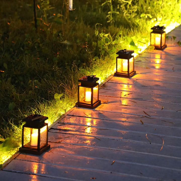 Moderne Solar Star Kerze ABS wasserdichte LED Außenlichter | Karnz