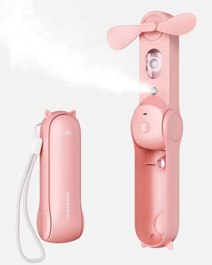 Nebelkühler Tragbar, Handheld Persönliche Sprühventilatoren | Karnz