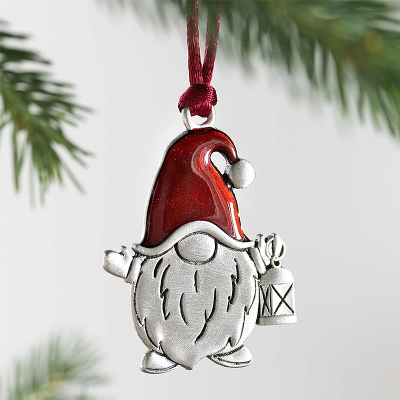 Weihnachtsdekoration aus massivem Zinn