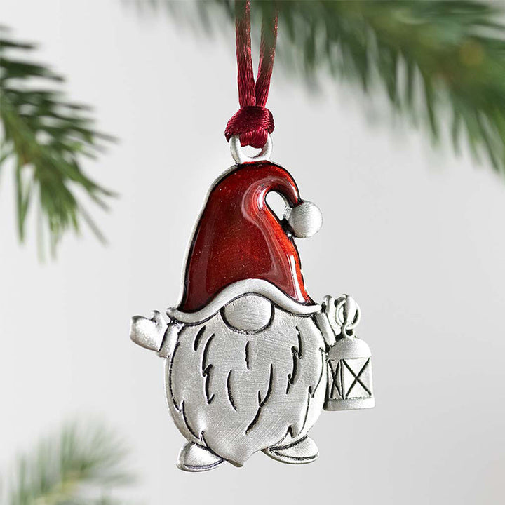 Weihnachtsdekoration aus massivem Zinn