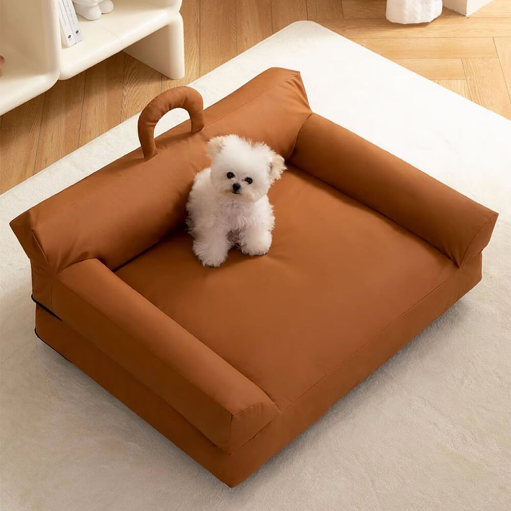 Erhöhtes Haustier-Sofa-Bett Stilvolles Wasserdicht Ergonomischer Komfort | Karnz