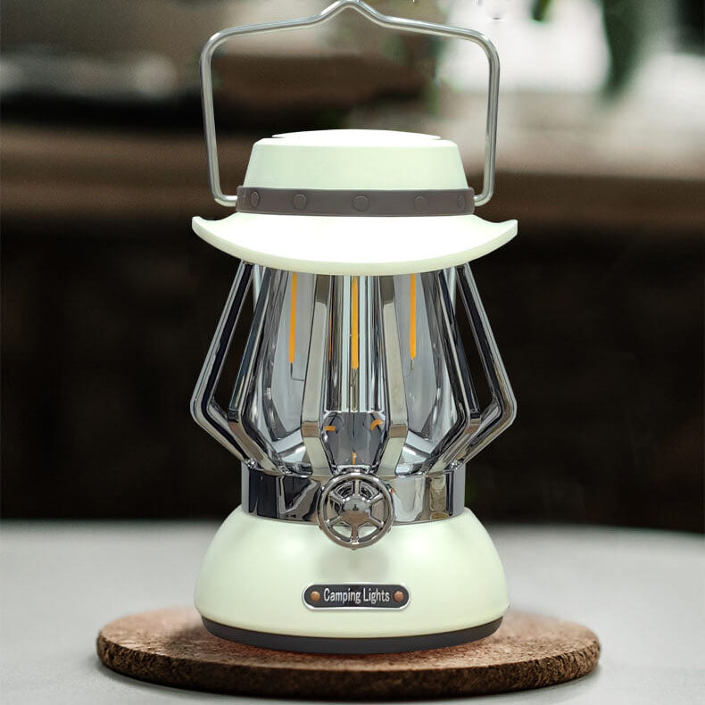 Moderne Tragbare Metalltextur Camping LED Außenbeleuchtung | Karnz