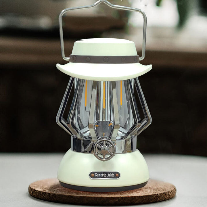 Moderne Tragbare Metalltextur Camping LED Außenbeleuchtung | Karnz
