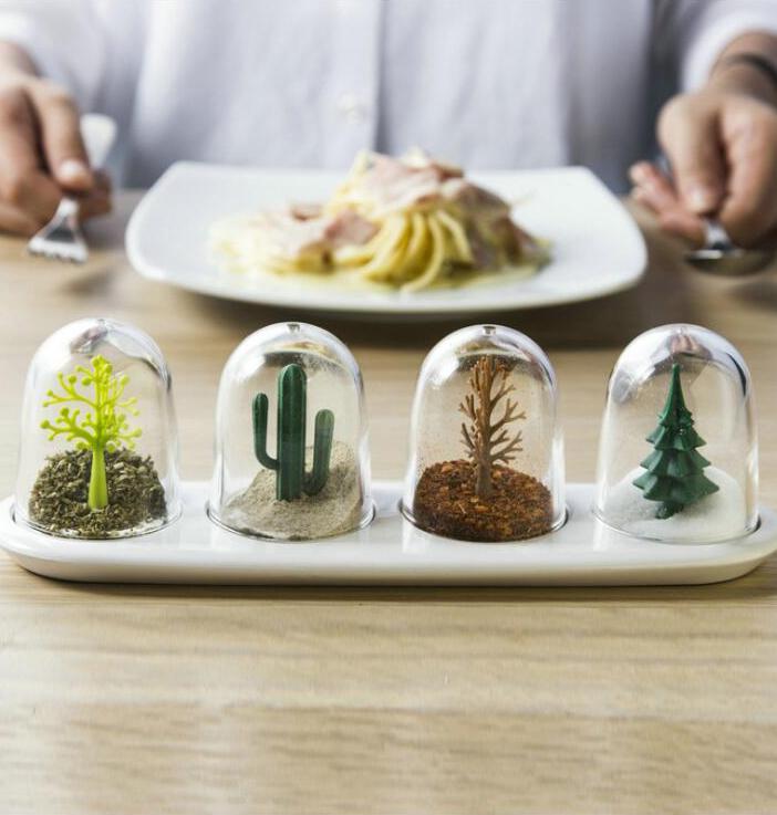 Tempus - Ornament Kuppel Salz- und Pfefferstreuer | Karnz