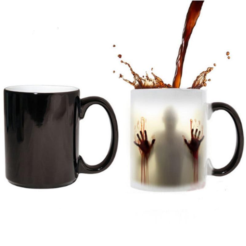 Wärmeempfindliche blutige Hände Tasse | Karnz