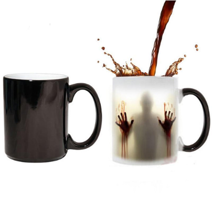 Wärmeempfindliche blutige Hände Tasse | Karnz