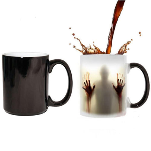 Wärmeempfindliche blutige Hände Tasse | Karnz