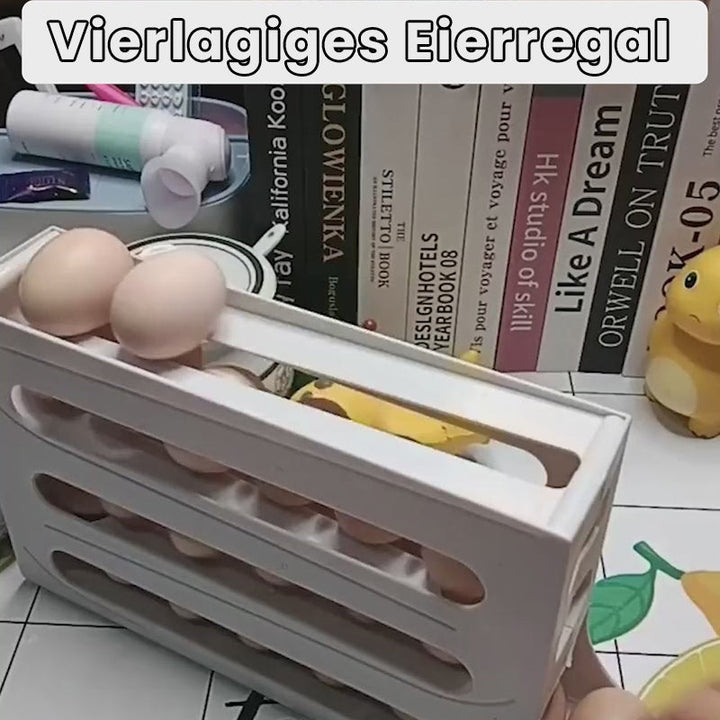 Vierlagiges Eierlagerregal | Karnz