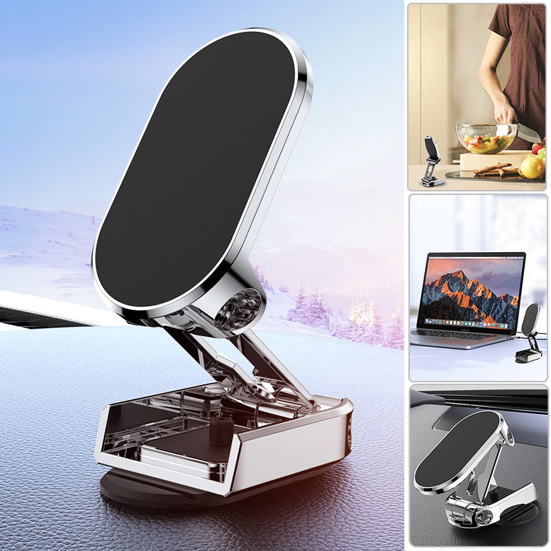 Klappbarer Auto-Handyhalter aus Metall