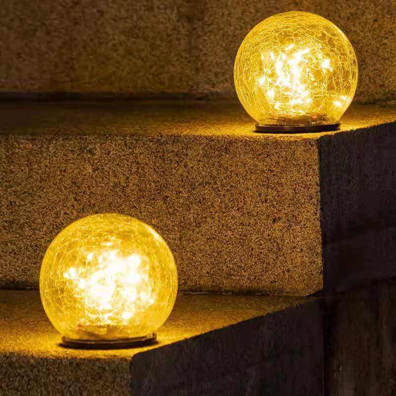 Solar Modern Minimalist Glass Boden Dekoration LED Außenlandschaftslicht | Karnz