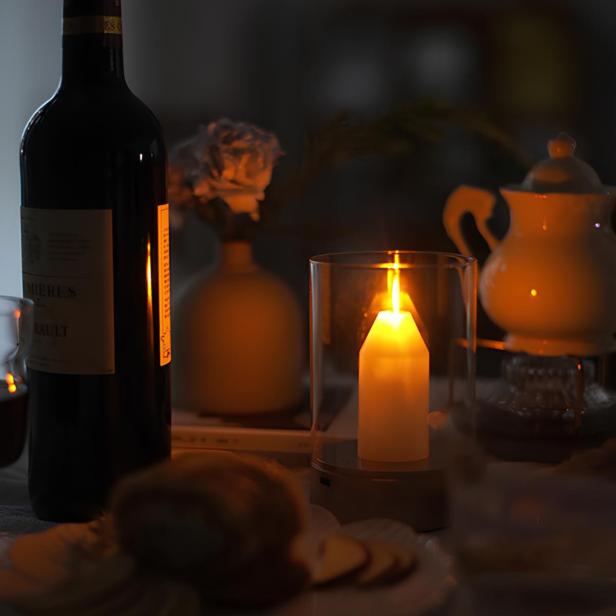 Drahtlose LED Kerzenlampe - LumiCandle | Karnz