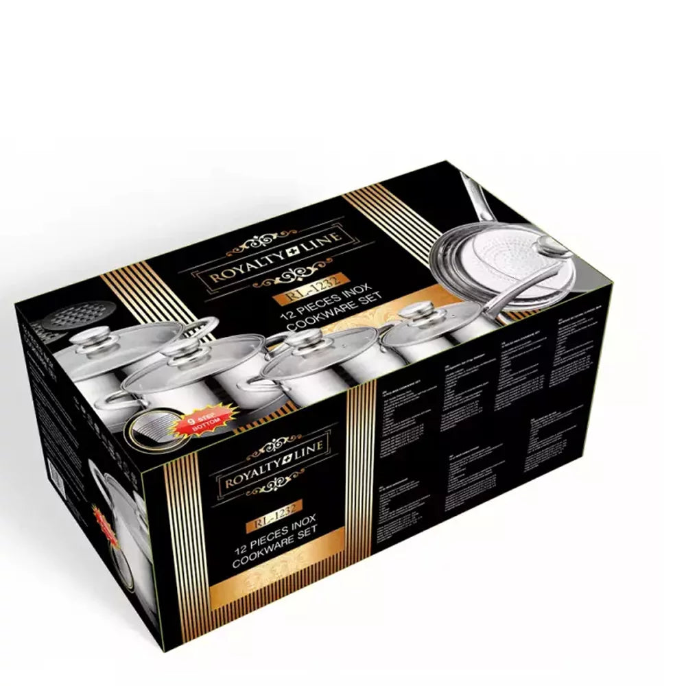 Royalty Line Topfset aus Edelstahl (12 Teile) | Karnz