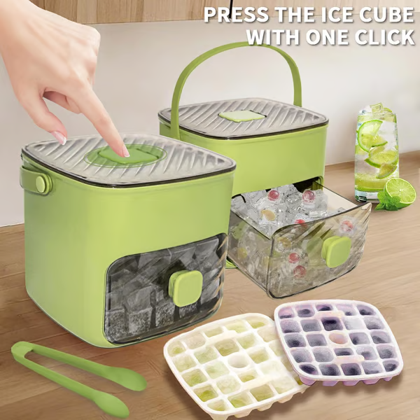 Eiszauber Pro — Knopfdruck-Eis für stressfreie Drinks und pure Erfrischung! | Karnz