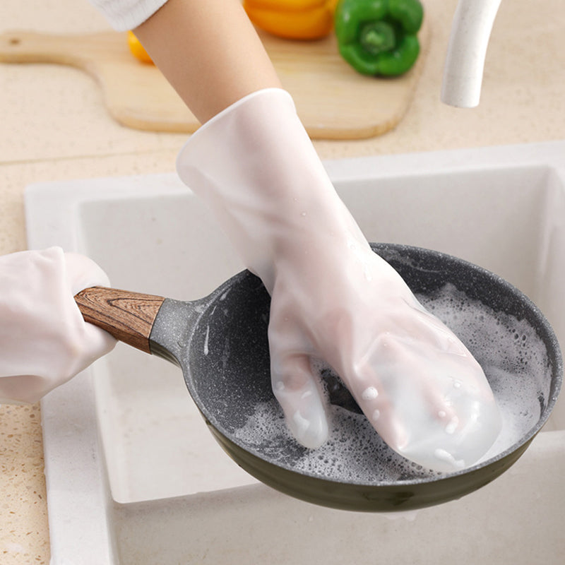 Silicon Geschirrschrubberhandschuhe | Karnz