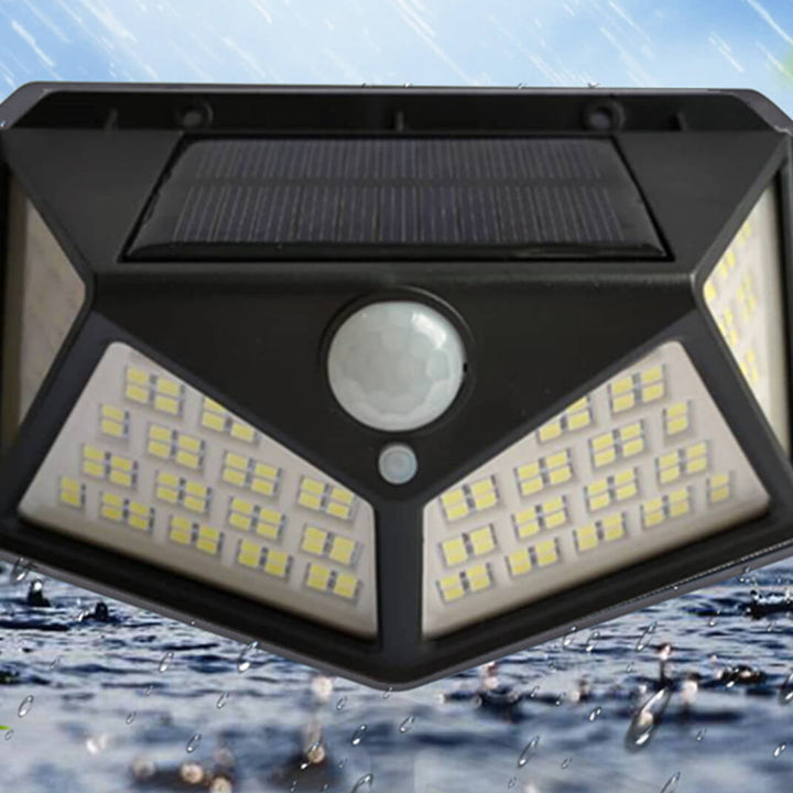 Solar Outdoor 162 LED Außen wasserdicht Körper Sensor Gartenbeleuchtung Wandlaterne Lampe | Karnz