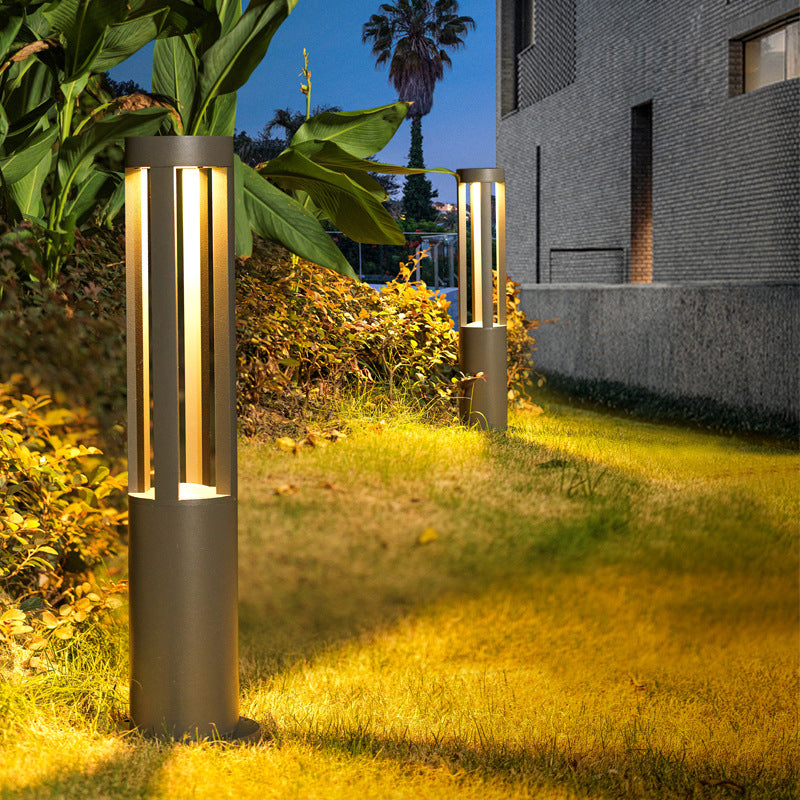 Modern Minimalist Wasserdichter Zylinder Quadrat Aluminium LED Landschaftslicht Für Garten | Karnz