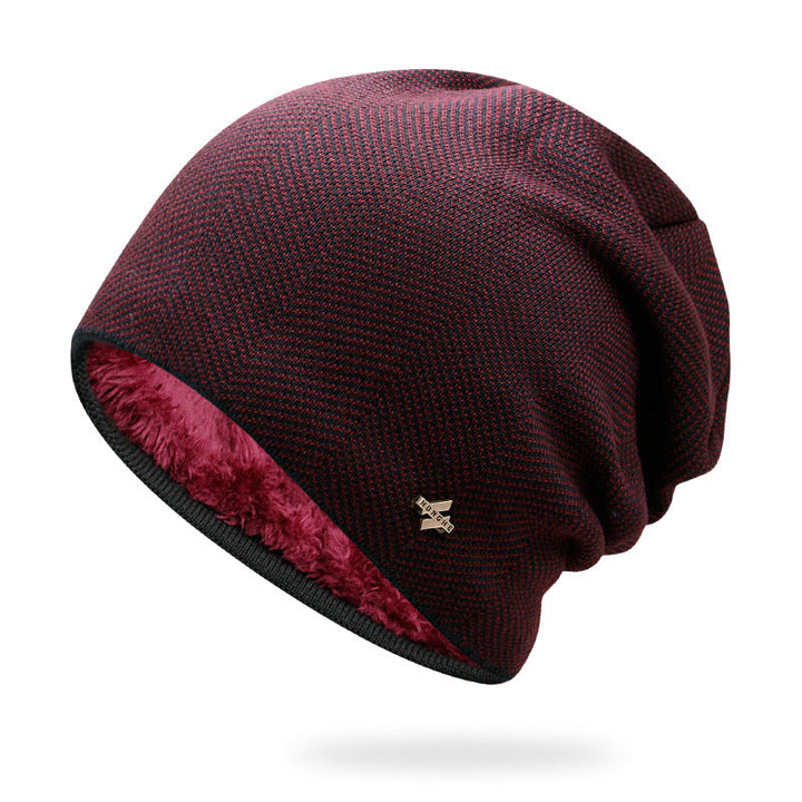 Strickmütze aus Wolle