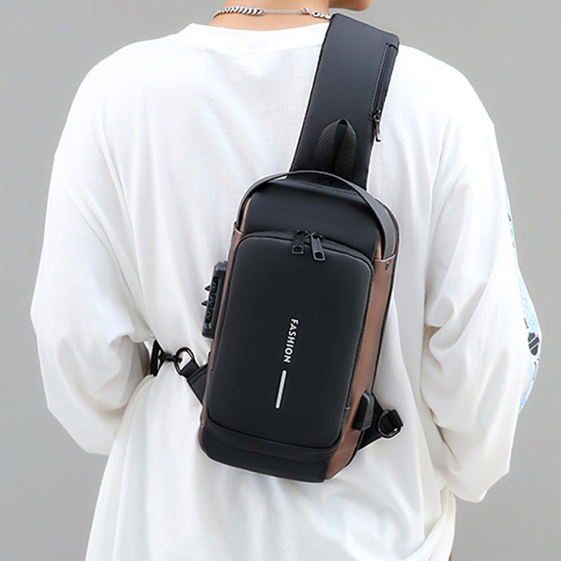 Lässige Multifunktionale Diebstahlsichere Brusttasche für Herren | Karnz