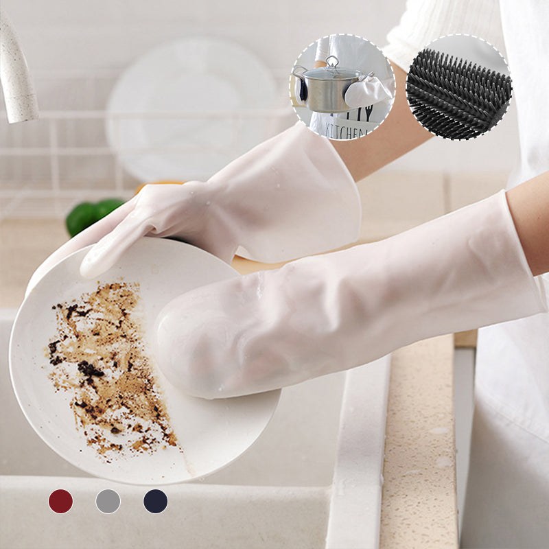 Silicon Geschirrschrubberhandschuhe | Karnz