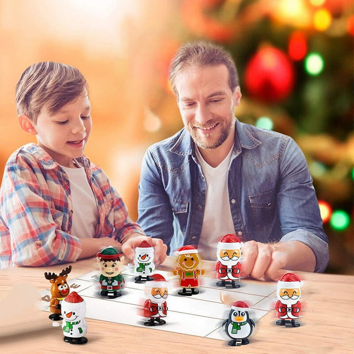 Weihnachts-Uhrwerkspielzeug Karnz