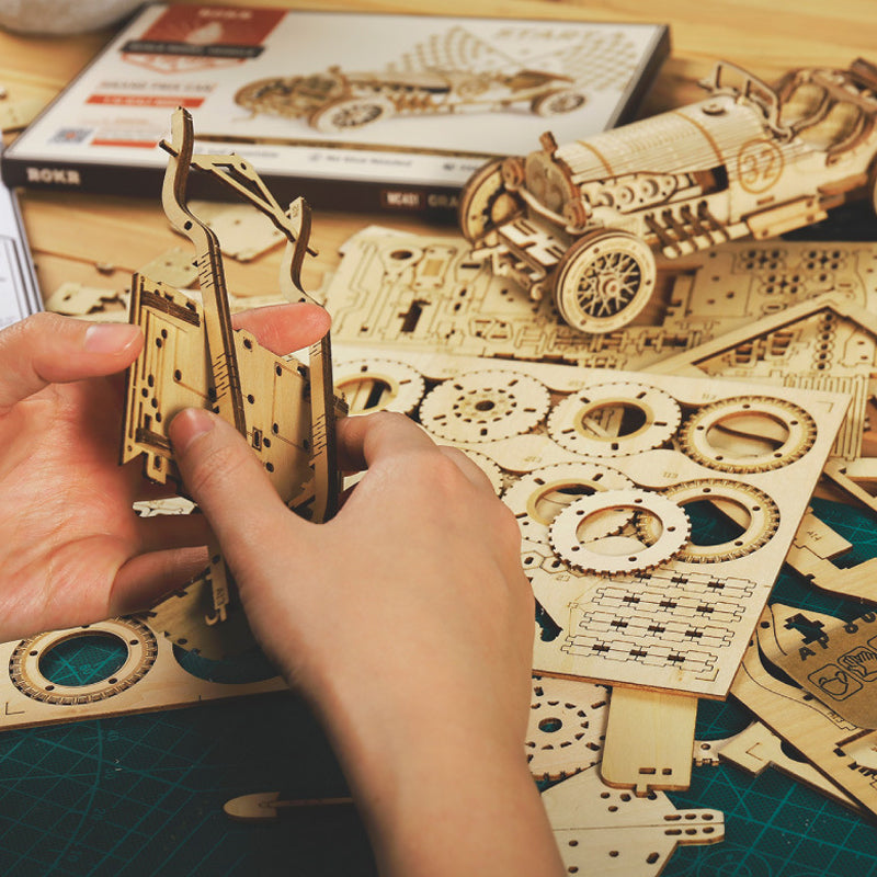 Super Holzmechanisches Modellpuzzle | Karnz
