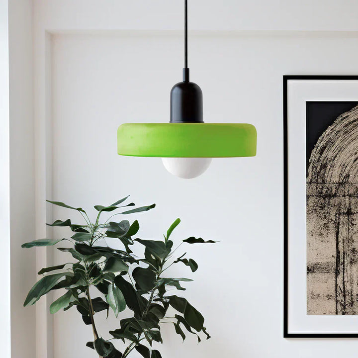 Skandinavische Pendelleuchte für Wohnzimmer und Esszimmer – Minimalistisches Design mit einstellbarer Höhe – Glas | Karnz