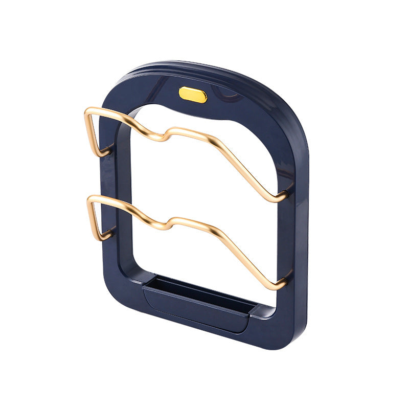 Wandmontierter Topfdeckelhalter | Karnz