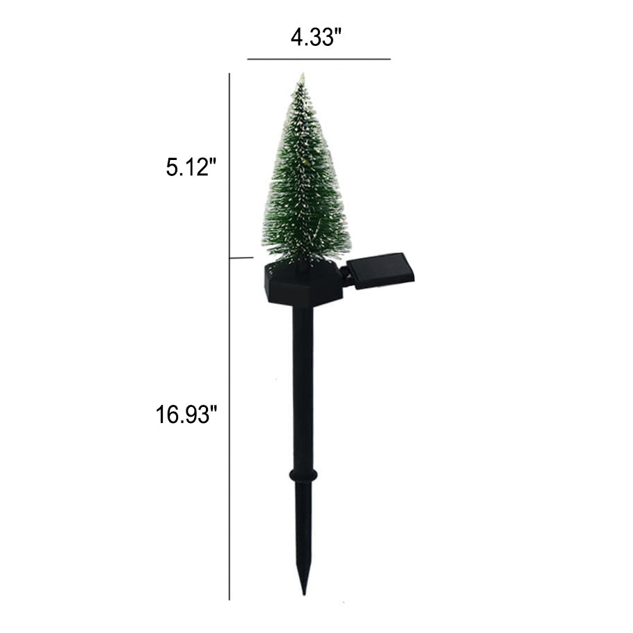 Moderne Solar Weihnachtsbaum Erd-Einlage Rasen-Dekoration Landschaftslicht | Karnz